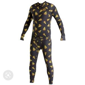 Men’s classic ninja suit pizza